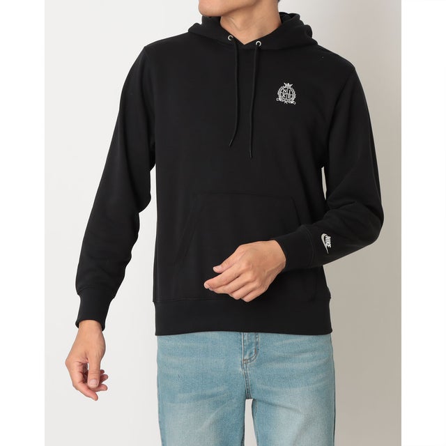 メンズ スウェットパーカー クラブ FT L/S フーディ NCC IQ6267010 （BLACK/BLACK/SANDDRIFT）