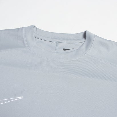 ナイキ Dri-FIT アカデミー25 ショートスリーブトップ BR(グレー×ホワイト)｜詳細画像