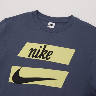 ナイキ NIKE メンズ スウェットトレーナー ナイキ クラブ BB L/S クルー CTB IM5818491 （DIFFUSED BLUE/FENNEL）｜詳細画像