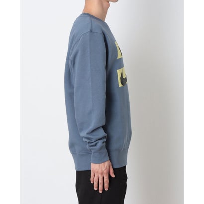 ナイキ NIKE メンズ スウェットトレーナー ナイキ クラブ BB L/S クルー CTB IM5818491 （DIFFUSED BLUE/FENNEL）｜詳細画像