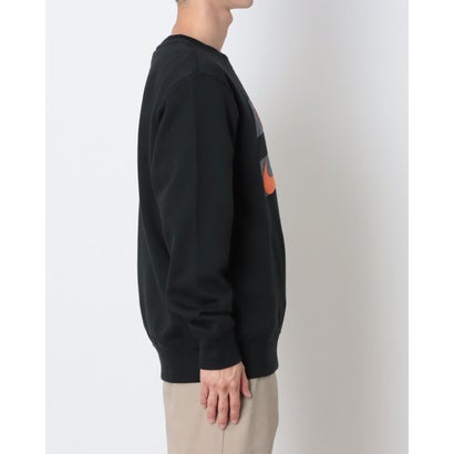 ナイキ NIKE メンズ スウェットトレーナー ナイキ クラブ BB L/S クルー CTB IM5818010 （BLACK/SAFETY ORANGE）｜詳細画像