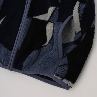 メンズ フリースジャケット ナイキ クラブ WNTR フリース L/S トップ AOP IM5858491 （DIFFUSED BLUE）｜詳細画像