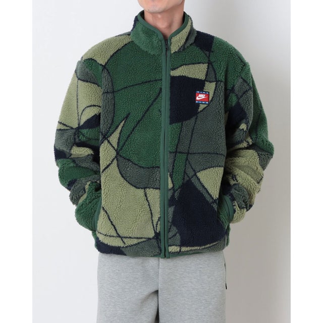 メンズ フリースジャケット クラブ WNTR フリース L/S トップ AOP IM5858323 （FIR）