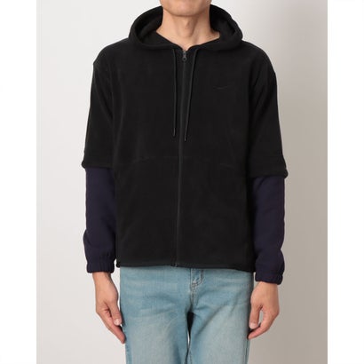 メンズ ニットジャケット ナイキ TF フルジップ ポーラー L/S フーディ IX7292010 （BLACK/PURPLE DYNASTY/BLACK）｜詳細画像
