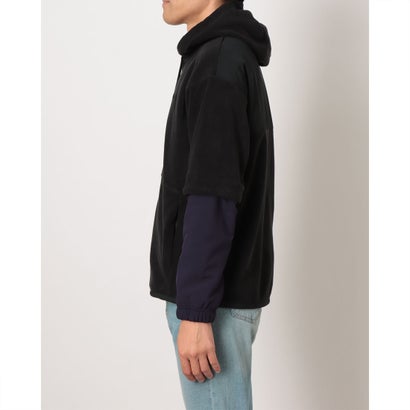 メンズ ニットジャケット ナイキ TF フルジップ ポーラー L/S フーディ IX7292010 （BLACK/PURPLE DYNASTY/BLACK）｜詳細画像