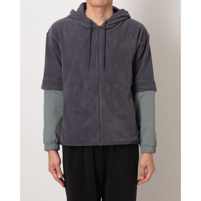 メンズ ニットジャケット ナイキ TF フルジップ ポーラー L/S フーディ IX7292013 （GRIDIRON/SMOKE GREY/GRIDIRON）｜詳細画像