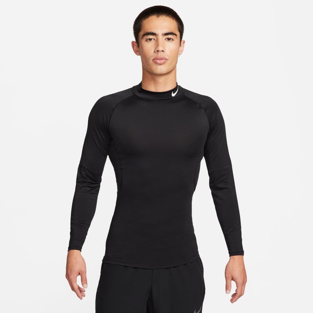 ウェア メンズ NP DF タイト モック L/S トップ FB7909 010 （ブラック）