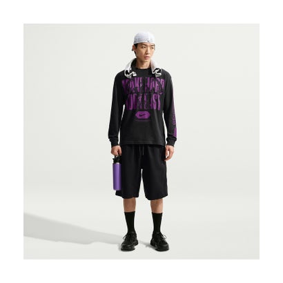 ナイキ/メンズ/AS M NK TEE LSE LS MAKE HARD E （BLACK/BLDBRY）｜詳細画像