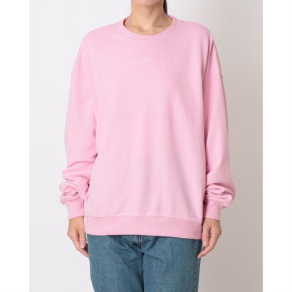 ナイキ NIKE レディース トレーナー スウェット STDO フリース スウェットシャツ レディース ブランド クルーネック IM8510 （ピンク）｜詳細画像