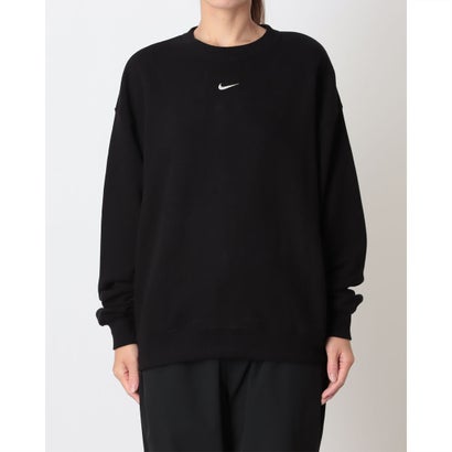 ナイキ NIKE レディース トレーナー スウェット STDO フリース スウェットシャツ レディース ブランド クルーネック IM8510 （ブラック）｜詳細画像
