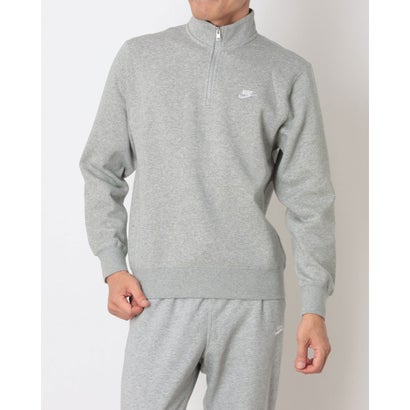 ナイキ NIKE メンズ スウェット AS M NK CLUB BB HZ TOP FN3865 （グレー）｜詳細画像