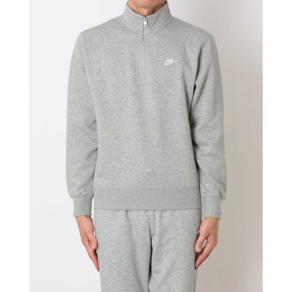 ナイキ NIKE メンズ スウェット AS M NK CLUB BB HZ TOP FN3865 （グレー）｜詳細画像