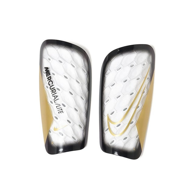 /Nike Mercurial Lite （WHITE/BLACK/MTLC GOLD COIN）