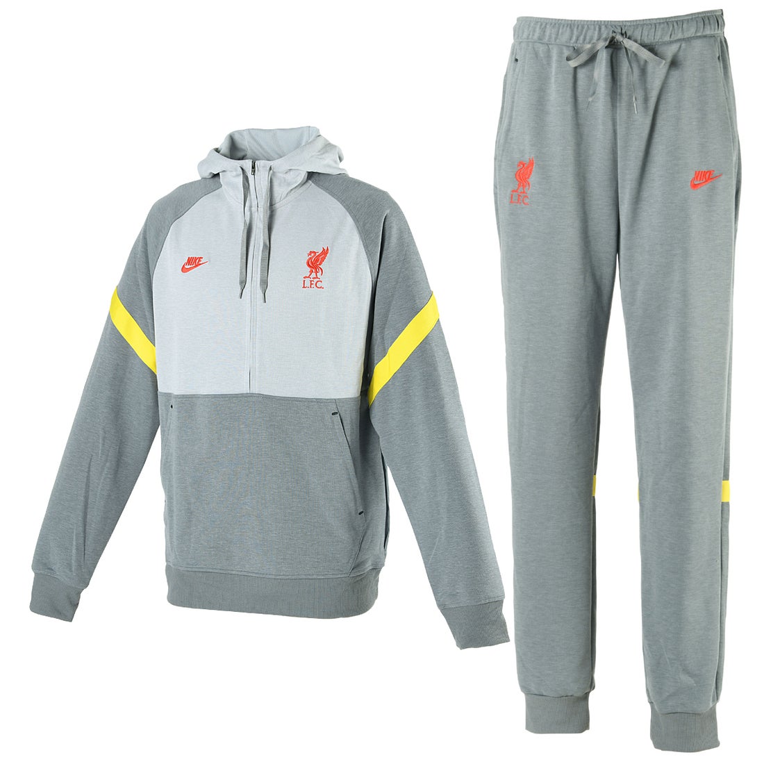 NIKE リバプール 21/22トラベル フリース フルジップ フーディ CL& 