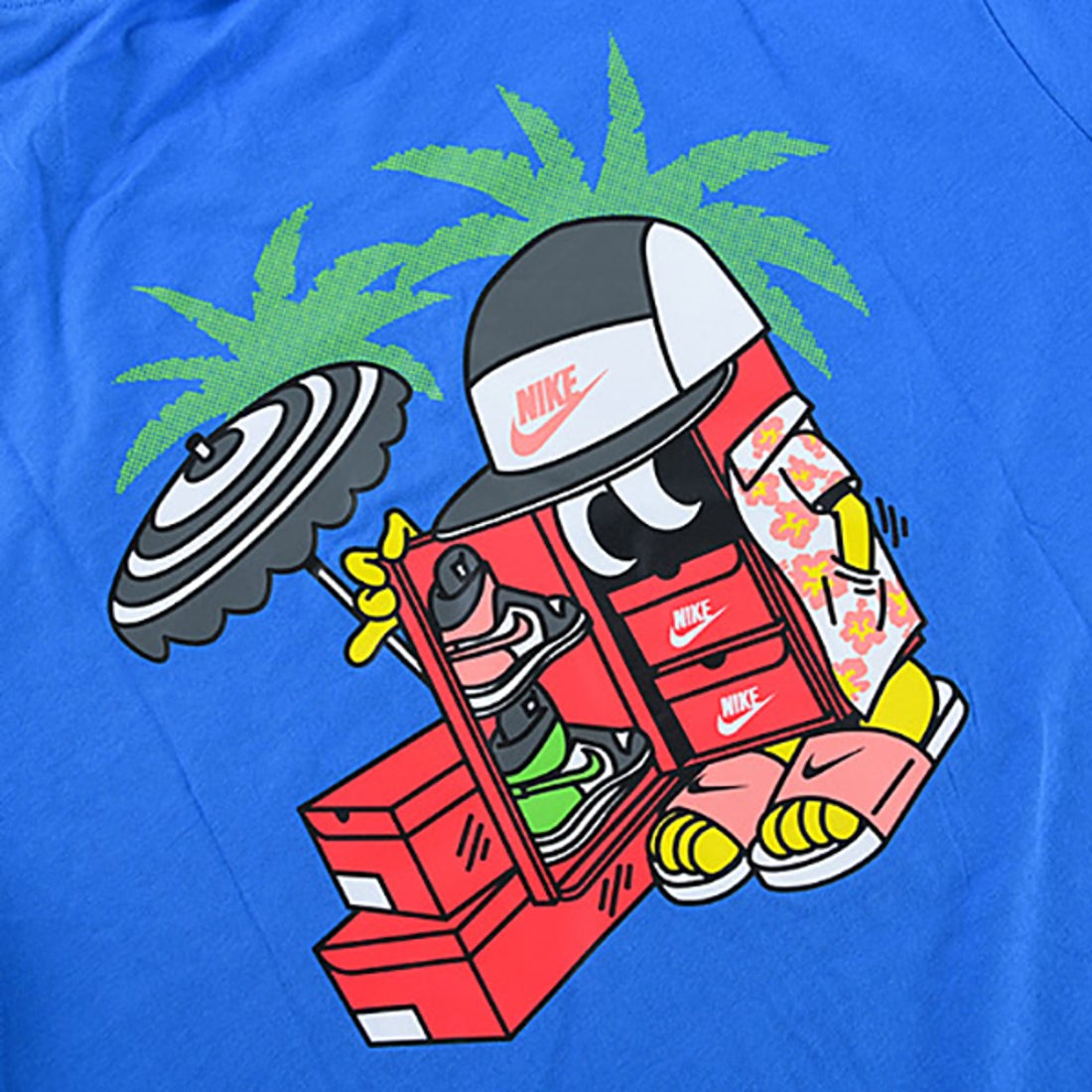 NIKE ナイキ NSW シューボックス Tシャツ 半袖(ブルー) DD1261 435