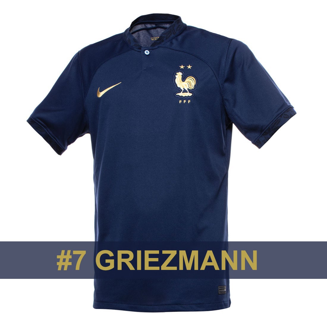 フランス代表 2022 ユニフォーム ホーム 半袖 レプリカ #7.グリーズマン