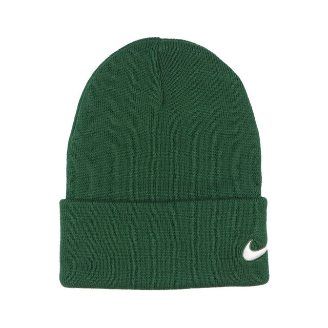 
                    Nike ビーニー ニット帽子 ワンポイント ロゴ サイド CW6117 メンズ レディース 秋 冬 春 刺繍ロゴ スウッシュ ニットキャップ TEAM BEANIE （グリーン）