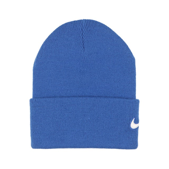 
                    Nike ビーニー ニット帽子 ワンポイント ロゴ サイド CW6117 メンズ レディース 秋 冬 春 刺繍ロゴ スウッシュ ニットキャップ TEAM BEANIE （ロイヤル）