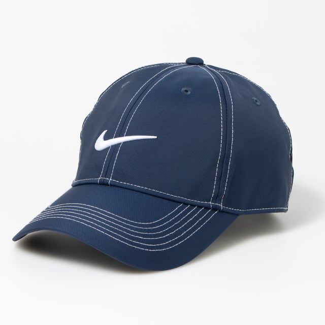 
                    Nike キャップ 帽子 333114 刺繍ロゴ ドライフィット 速乾 メンズ レディース スポーツ 紫外線対策 調節可 ヘリテージ86 SWOOSH FRONT CAP （ネイビー）
