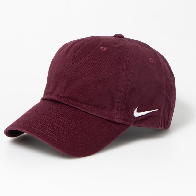 
                    Nike キャップ 帽子 102699 刺繍ロゴ コットン メンズ レディース スポーツ 紫外線対策 ヘリテージ86 HERITAGE 86 CAP （ディープマルーン）