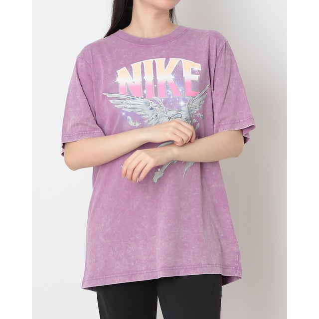 レディース 半袖Tシャツ ウィメンズ NSW レトロ フレア S/S Tシャツ IW1198544 （MONARCH PURPLE）
