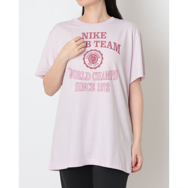 レディース 半袖Tシャツ ウィメンズ NSW CLSC BF CHAMP S/S Tシャツ IM6421583 （BLEACHED LILAC）