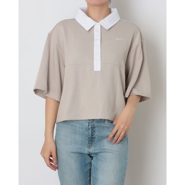 レディース 半袖ポロシャツ ウィメンズ ストリート エッセンシャル S/S ポロ IF5599236 （CREAM II）