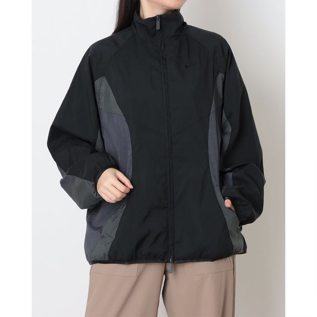 レディース ウインドジャケット ウィメンズ ストリート トラック ジャケット IM8402010 （BLACK）