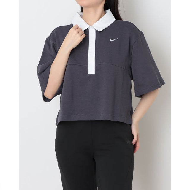 レディース 半袖ポロシャツ ウィメンズ ストリート エッセンシャル S/S ポロ IF5599014 （GRIDIRON）