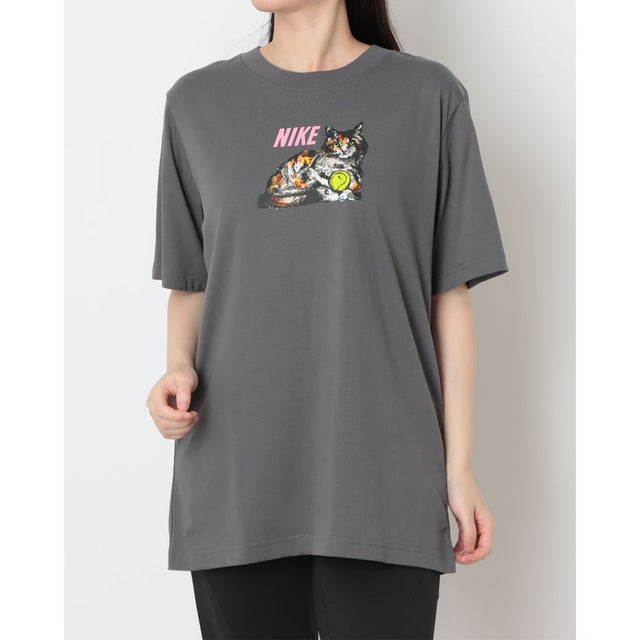 レディース 半袖Tシャツ ウィメンズ NSW スポーツ CAT S/S Tシャツ TGPX IW0866068 （IRON GREY）