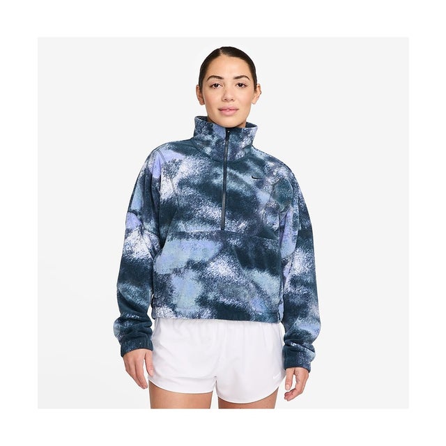 /レディス/ウィメンズ ワン TF ポーラー AOP フルジップ L/S フーディ （ARMORY NAVY/ARMORY NAVY）
