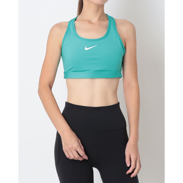 レディース フィットネス スポーツブラ ウィメンズ スウッシュ MED SPT ブラ DX6822300 （ENERGY/WHITE）