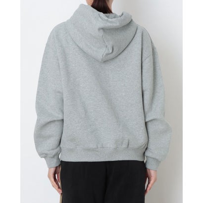 レディース スウェットフルジップ ナイキ ウィメンズ STDO フリース MW OS フルジップ フーディ IM8085063 （DK GREY HEATHER/SAIL）｜詳細画像