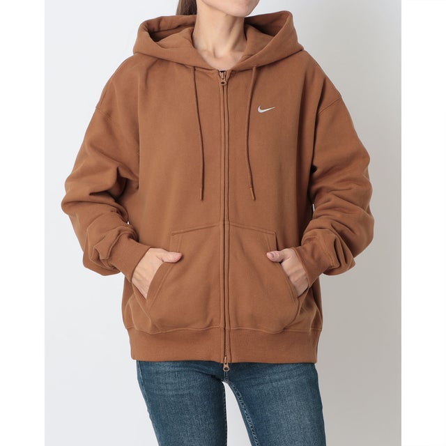 レディース スウェットフルジップ ウィメンズ STDO フリース MW OS フルジップ フーディ IM8085281 （LT BRITISH TAN/SAIL）