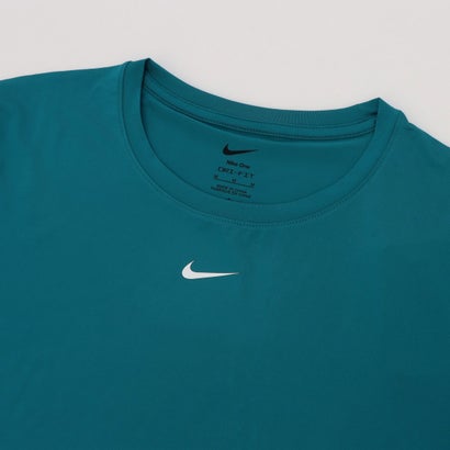 レディース フィットネス 半袖Tシャツ ナイキ ウィメンズ ワン クラシック DF S/S トップ FN2799372 （BRIGHT SPRUCE/WHITE）｜詳細画像