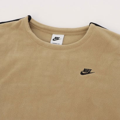 レディース スウェットトレーナー ナイキ ウィメンズ ポーラー フリース WNTRZD L/S クルー IX7016297 （PARACHUTE BEIGE/BLACK/BLACK）｜詳細画像