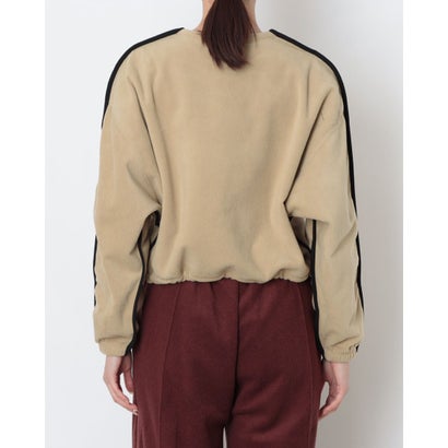 レディース スウェットトレーナー ナイキ ウィメンズ ポーラー フリース WNTRZD L/S クルー IX7016297 （PARACHUTE BEIGE/BLACK/BLACK）｜詳細画像