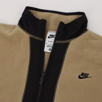 ナイキ NIKE レディース フリースジャケット ナイキ ウィメンズ ポーラー フリース WNTRZD フルジップ L/S トップ IX7010297 （PARACHUTE BEIGE/BLACK/BLACK）｜詳細画像