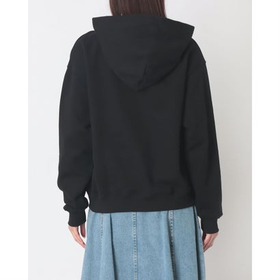 ナイキ NIKE オーバーサイズド プルオーバー パーカー （TOTAL BLACK/SAIL）｜詳細画像