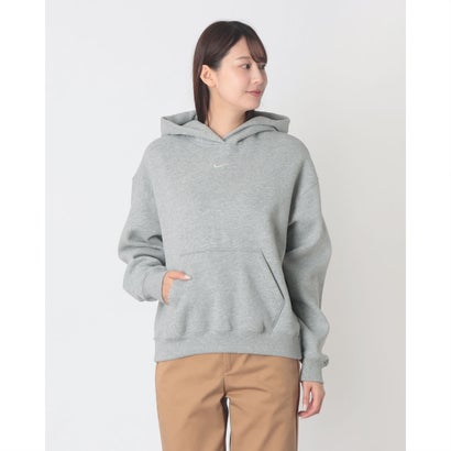 ナイキ NIKE オーバーサイズド プルオーバー パーカー （DK GREY HEATHER/SAIL）｜詳細画像