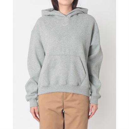 ナイキ NIKE オーバーサイズド プルオーバー パーカー （DK GREY HEATHER/SAIL）｜詳細画像