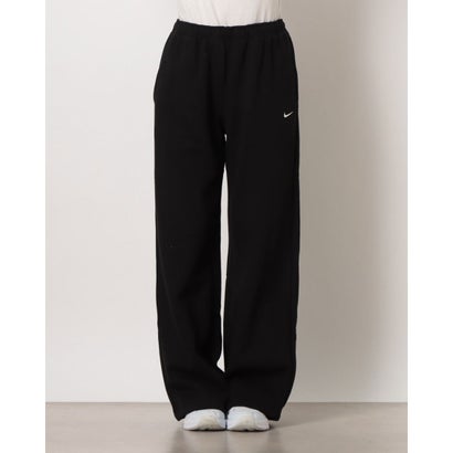 ナイキ NIKE レディース スウェットロングパンツ ナイキ ウィメンズ STDO フリース MW MR STD WL IM8103001 （TOTAL BLACK/SAIL）｜詳細画像