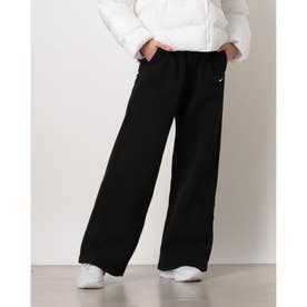 レディース スウェットロングパンツ ウィメンズ STDO フリース MW MR STD WL IM8103001 （TOTAL BLACK/SAIL）