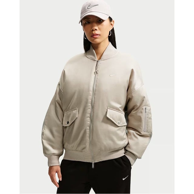 /レディス/AS W NK STDO HYBRID BOMBER JKT （CRM II/CRM II）