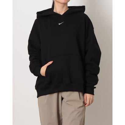 ナイキ NIKE レディース ナイキ スタジオ フリース ミディアムウェイト オーバーサイズド プルオーバー IM8503 （ブラック）｜詳細画像