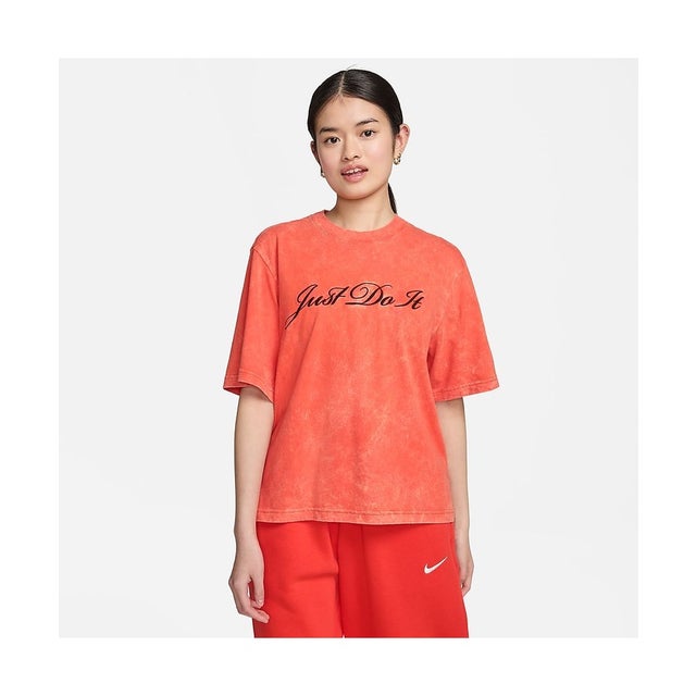 /レディス/AS W NSW TEE BOXY WASH （COSMIC CLAY/BAROQUE BROWN）