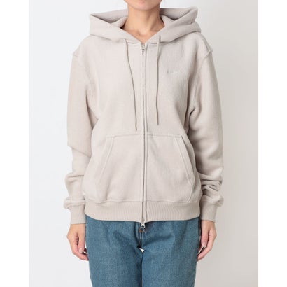レディース スウェットフルジップ ナイキ ウィメンズ STDO フリース PLSH STD フルジップL/S フーディ IM8368236 （CREAM II/SAIL）｜詳細画像