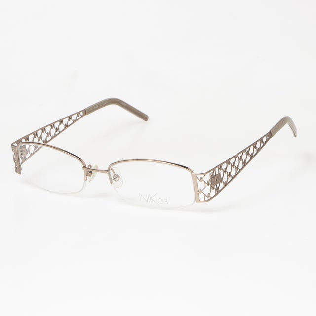 
                    ニック03 メガネ 眼鏡 アイウェア レディース メンズ （ゴールド）
