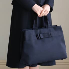 美品 nonnative ノンネイティブ メッセンジャーバッグ 2WAY 紺 ニナーズ nina's お受験バッグ・トートバッグ/日本製/紺/リボン/ビッグ