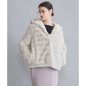 リバーシブルショートコート （18ベージュ）